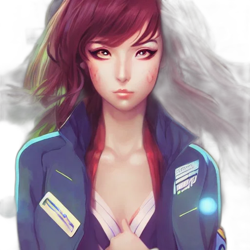 jacket, face, staff, robot transparent PNG cut-out
