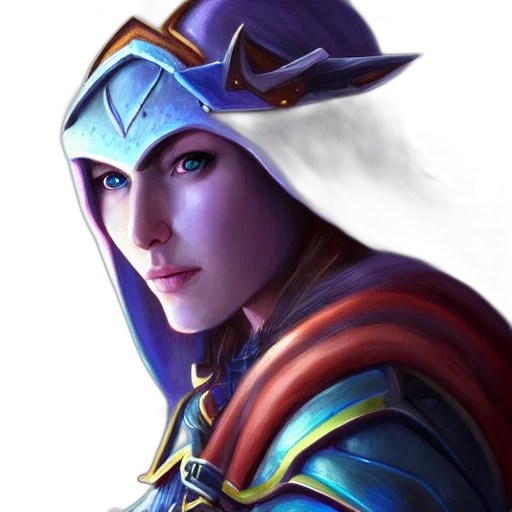 face, crown, sword, staff, fantasy art, concept art, photorealistic, 3d render transparent PNG cut-out