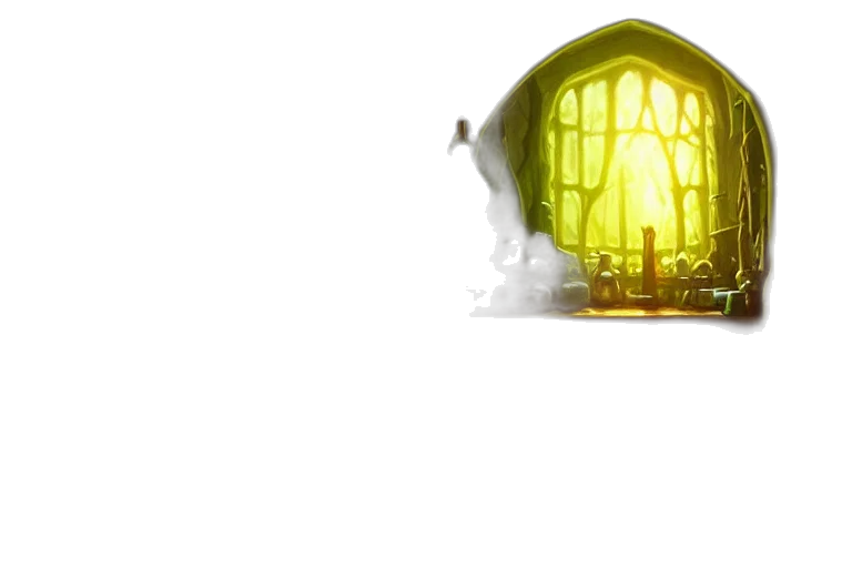 crown, hat, building, umbrella, concept art, 3d render, pixel art, fantasy art transparent PNG cut-out