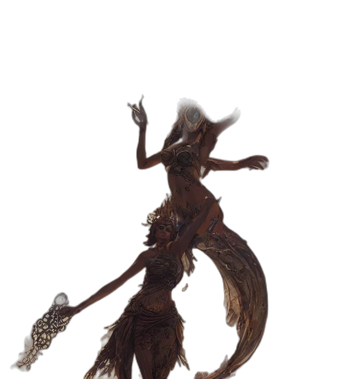 staff, dragon, creature, sword transparent PNG cut-out