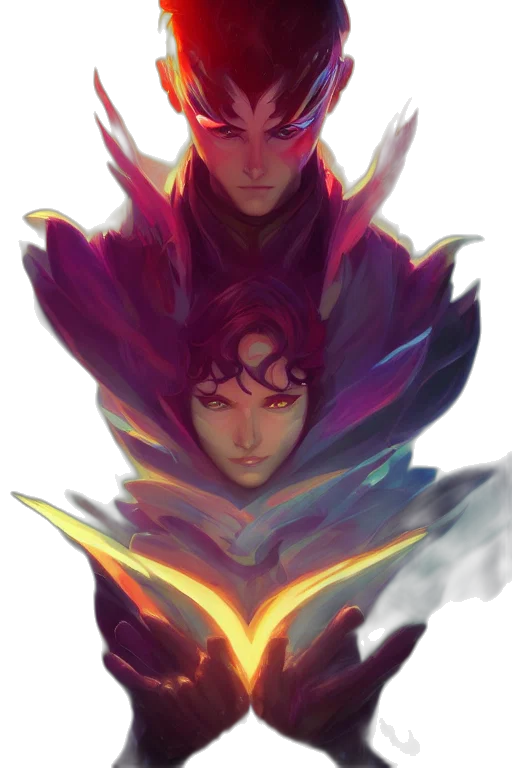 crown, mask, fantasy art, concept art transparent PNG cut-out