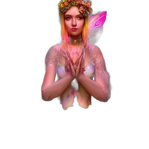 creature, jewelry, crown, fantasy art transparent PNG cut-out