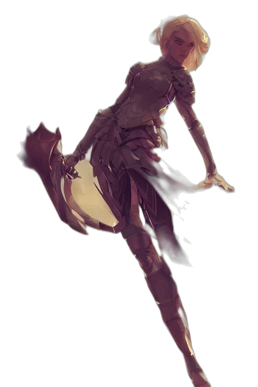 mask, creature, staff, robot, concept art, fantasy art, watercolor, anime transparent PNG cut-out
