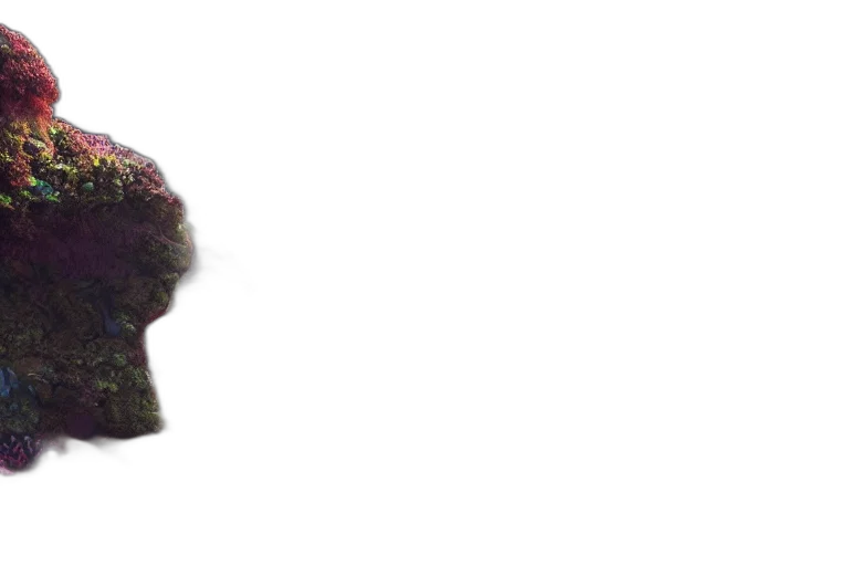 hair, crown, hat, mask, 3d render, photorealistic, concept art, outer space transparent PNG cut-out