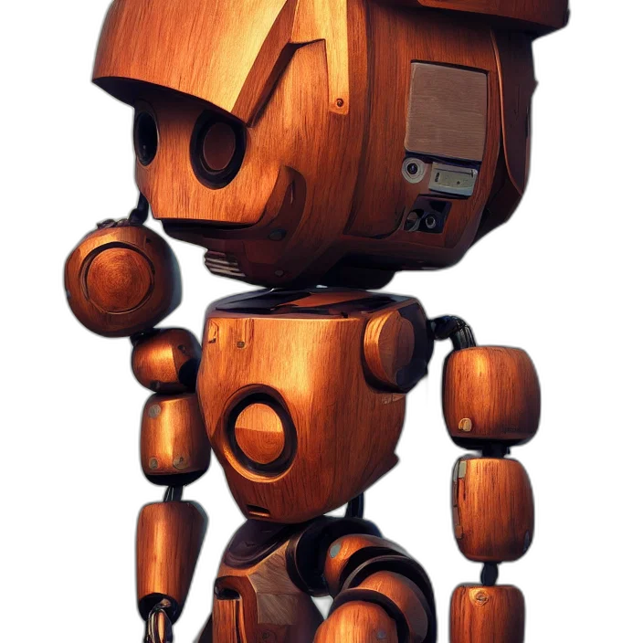 robot, furniture, staff, creature transparent PNG cut-out