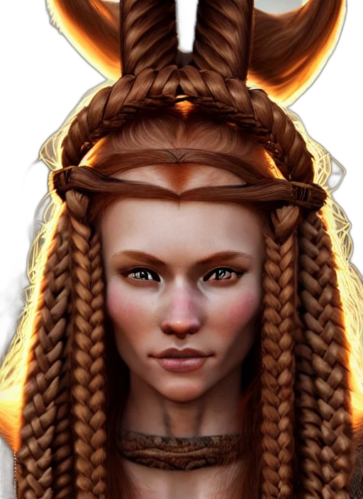 face, crown, hair, dragon transparent PNG cut-out