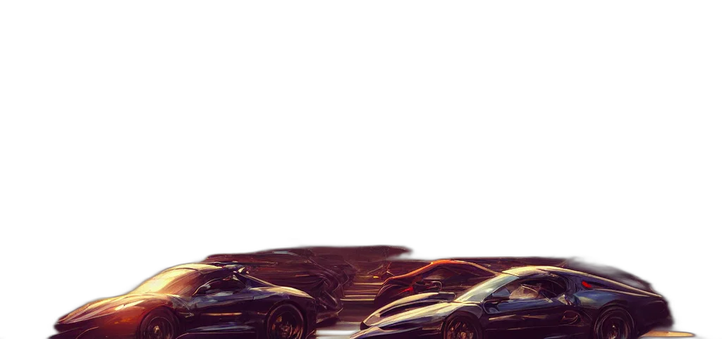 car, weapon, concept art, 3d render transparent PNG cut-out