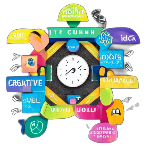 neon, image, showing, how, develop, creativity transparent PNG cut-out