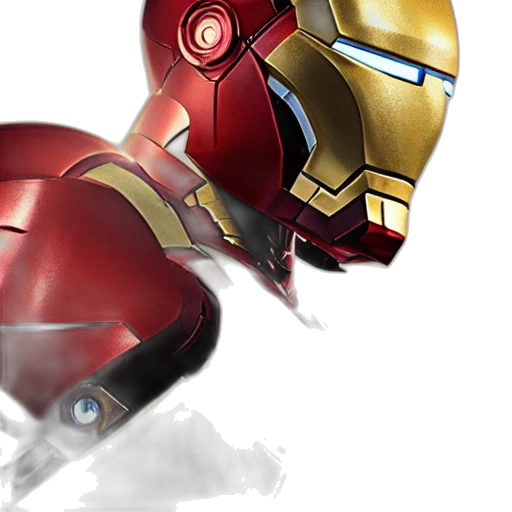 3d render, concept art, comic book art, photorealistic, still, photo, iron, man transparent PNG cut-out
