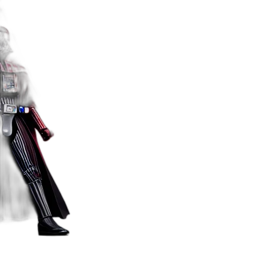 robot, sword, jacket, weapon transparent PNG cut-out