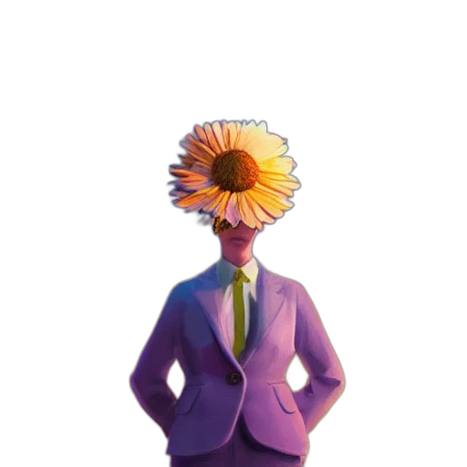 flower, staff, umbrella, crown transparent PNG cut-out