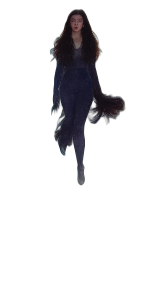 hair, dress, creature, animal transparent PNG cut-out