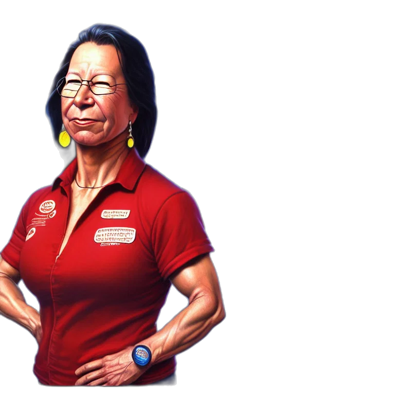 staff, photorealistic, pixel art, cartoon transparent PNG cut-out