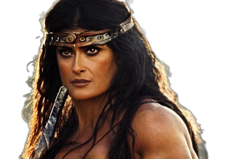 epic, photo, muscular, salma transparent PNG cut-out