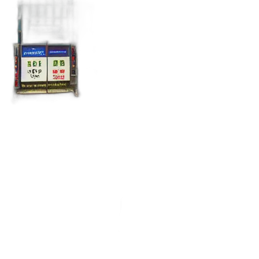 building, furniture, robot, staff transparent PNG cut-out