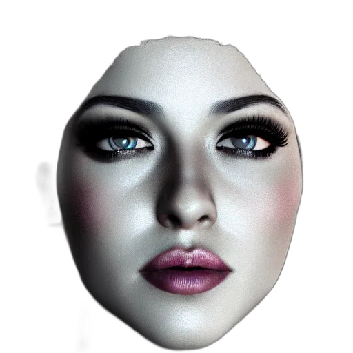 face, mask, robot, jewelry transparent PNG cut-out