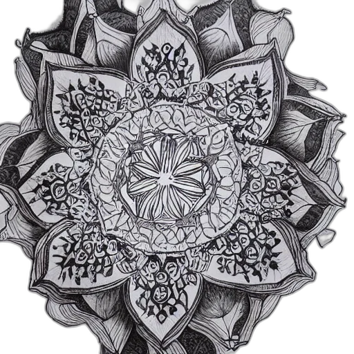crown, jewelry, flower, jacket, pencil sketch, photorealistic, fantasy art, concept art transparent PNG cut-out