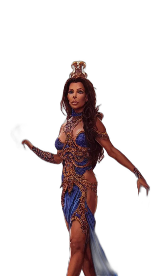fantasy art, concept art, pixel art, 3d render transparent PNG cut-out