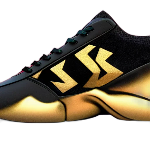 shoes, 3d render, most, expensive, sneaker, ever, made, wide transparent PNG cut-out
