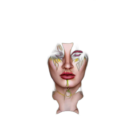mask, face, crown, creature transparent PNG cut-out
