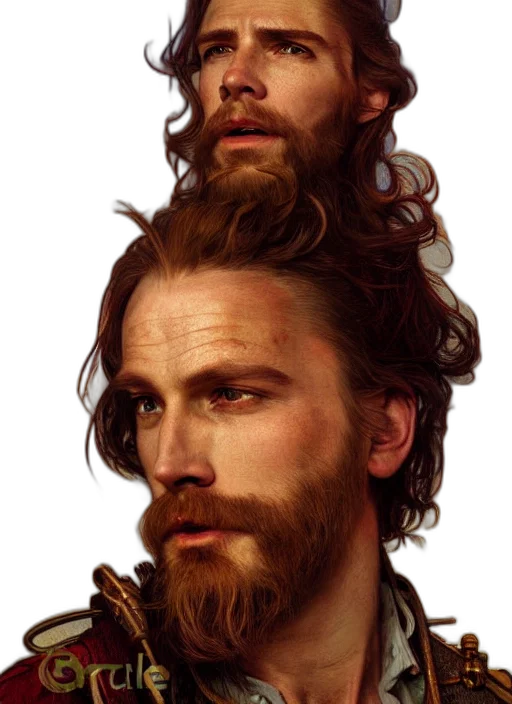 hair, crown, face, photorealistic transparent PNG cut-out