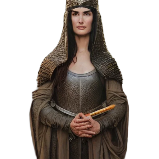 staff, sword, crown, jewelry transparent PNG cut-out