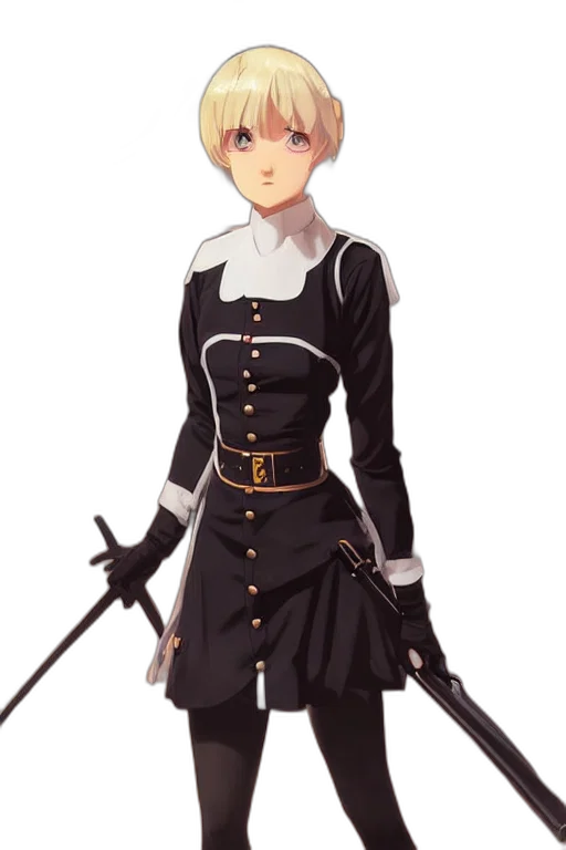 staff, sword, weapon, dress transparent PNG cut-out