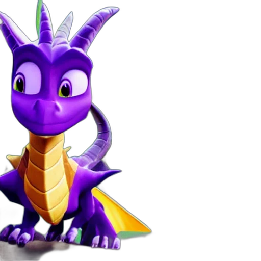 dragon, animal, creature, 3d render transparent PNG cut-out