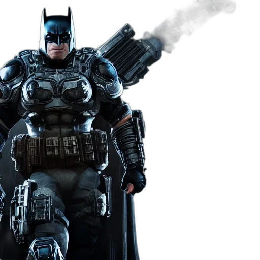 concept art, joe, biden, batman transparent PNG cut-out