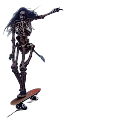 creature, robot, staff, concept art, fantasy art, 3d render, pixel art, skeleton transparent PNG cut-out