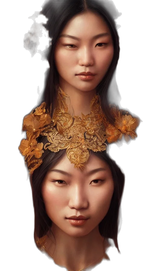 crown, face, jewelry, mask transparent PNG cut-out