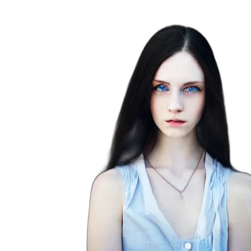 face, jewelry, hair, robot transparent PNG cut-out