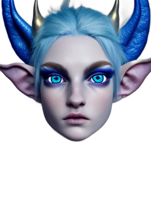 face, mask, creature, dragon, 3d render, fantasy art, concept art, photorealistic transparent PNG cut-out