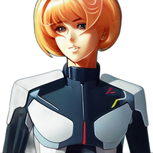robot, jacket, face, concept art transparent PNG cut-out