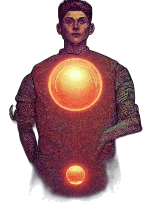 robot, jacket, mask, face transparent PNG cut-out