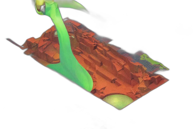 weapon, dragon, sword, staff transparent PNG cut-out
