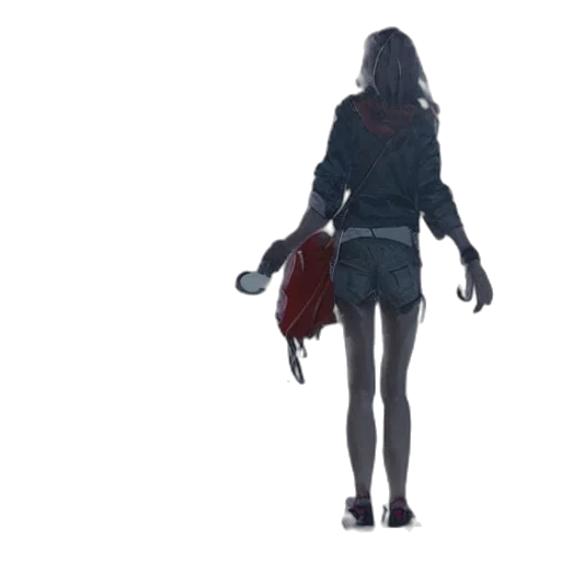 dress, jacket, creature, concept art, 3d render, comic book art, pixel art, red transparent PNG cut-out