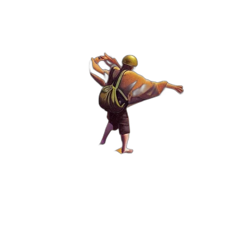 staff, weapon, mask, creature transparent PNG cut-out