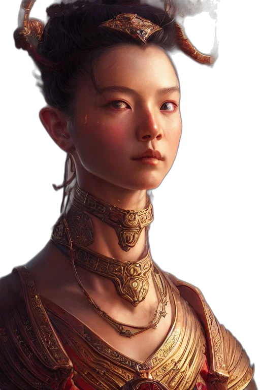 face, dragon, crown, jewelry, fantasy art, photorealistic, concept art, oil painting transparent PNG cut-out