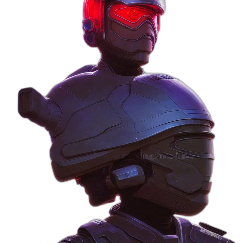 robot, mask, staff, face transparent PNG cut-out