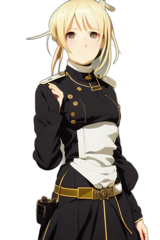 staff, jacket, dress, crown transparent PNG cut-out