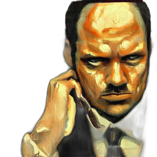 face, mask, photorealistic, comic book art, concept art, oil painting, modern, painting transparent PNG cut-out