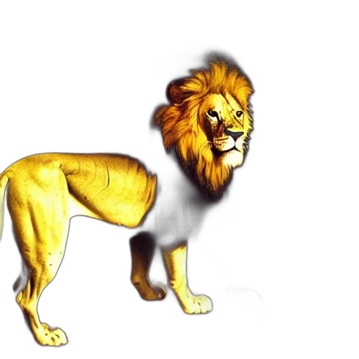 animal, crown, creature, staff, concept art, 3d render, photorealistic, watercolor transparent PNG cut-out