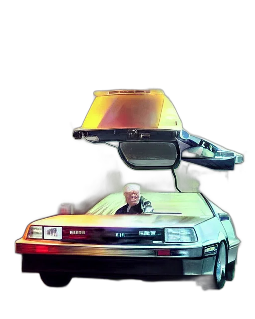 car, robot, weapon, staff transparent PNG cut-out