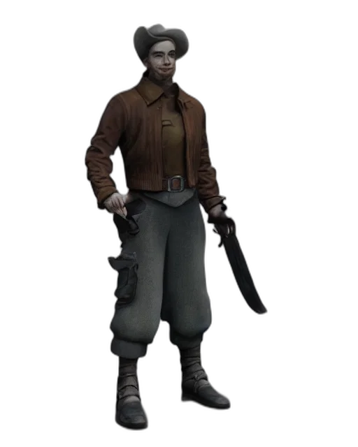 staff, weapon, jacket, concept art transparent PNG cut-out