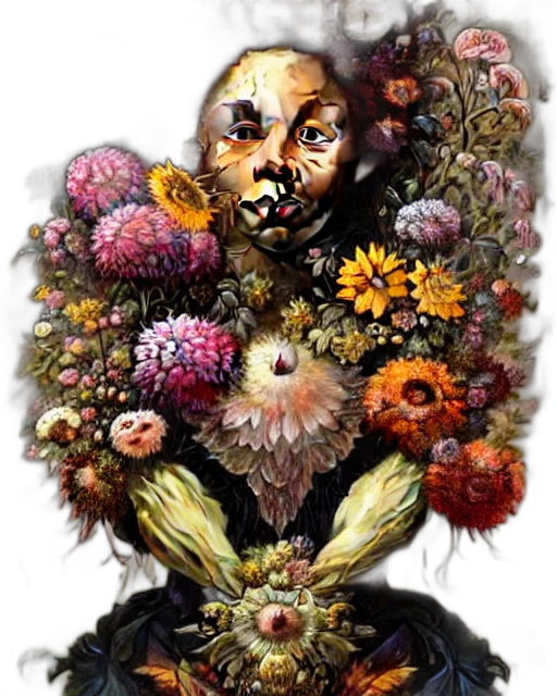 mask, face, flower, crown transparent PNG cut-out