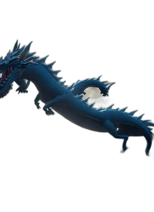 dragon, weapon, creature, sword, 3d render, concept art, fantasy art, photorealistic transparent PNG cut-out