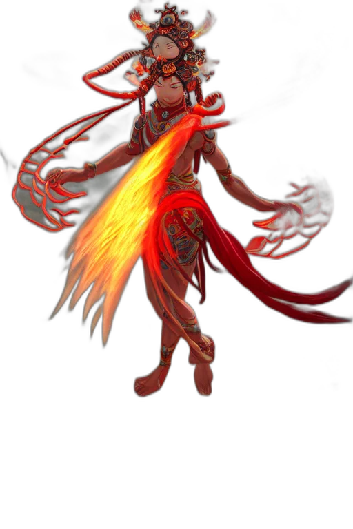 staff, dragon, dress, creature, concept art, fantasy art, pixel art, 3d render transparent PNG cut-out