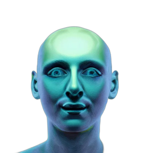 face, mask, creature, robot transparent PNG cut-out