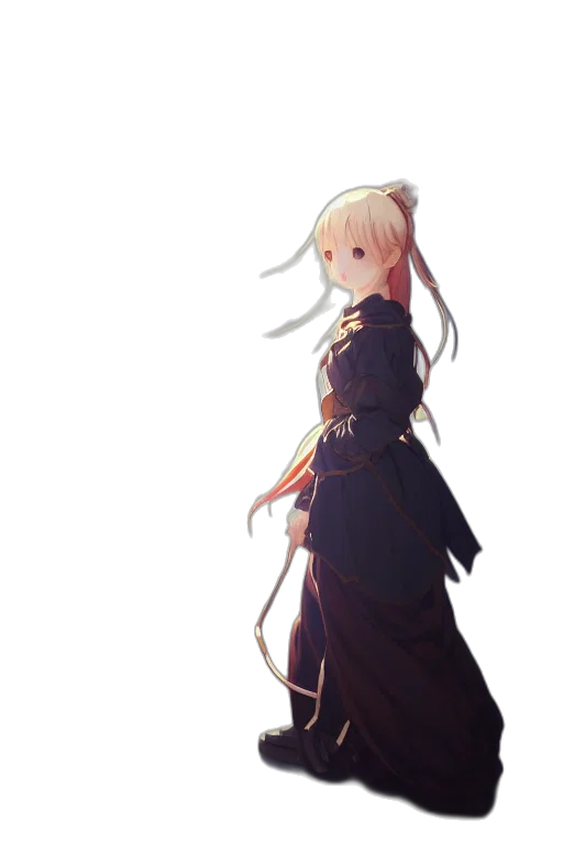 staff, dress, sword, dragon transparent PNG cut-out